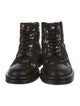 Chanel 2022 Interlocking CC Logo Combat Boots