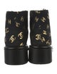 Chanel 2022 Interlocking CC Logo Combat Boots