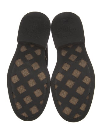 Chanel 2022 Interlocking CC Logo Combat Boots