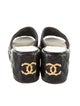 Chanel 2024 Interlocking CC Logo Slides