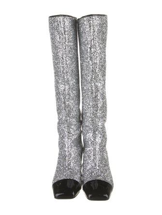 Chanel 2017 Interlocking CC Logo Riding Boots