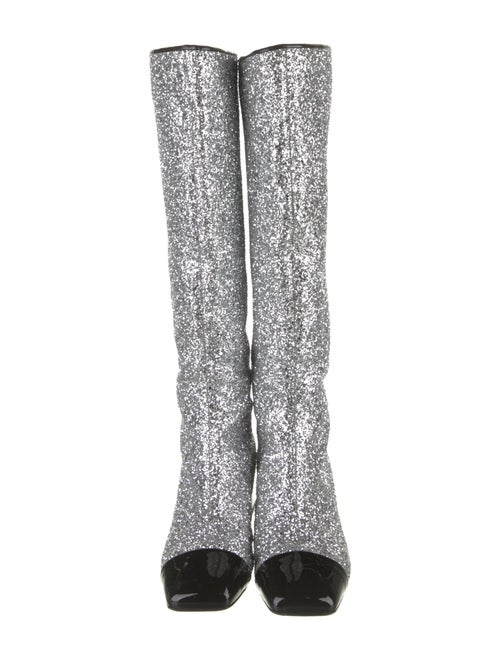 Chanel 2017 Interlocking CC Logo Riding Boots