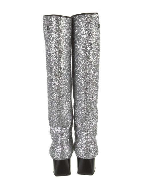 Chanel 2017 Interlocking CC Logo Riding Boots