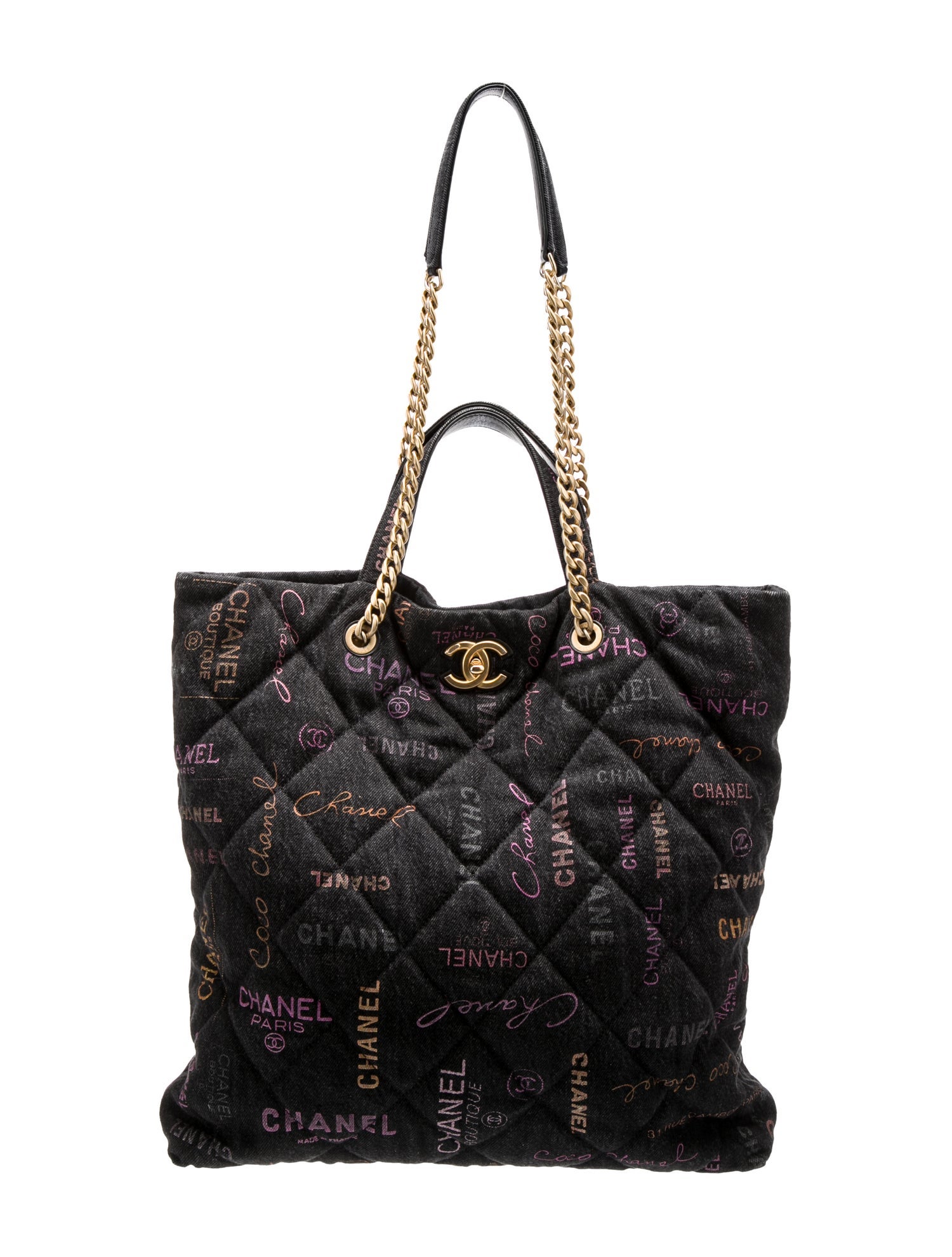 Chanel Denim Mood Shopping Tote