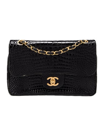 Chanel Classic Medium Alligator Double Flap Bag