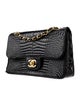 Chanel Classic Medium Alligator Double Flap Bag
