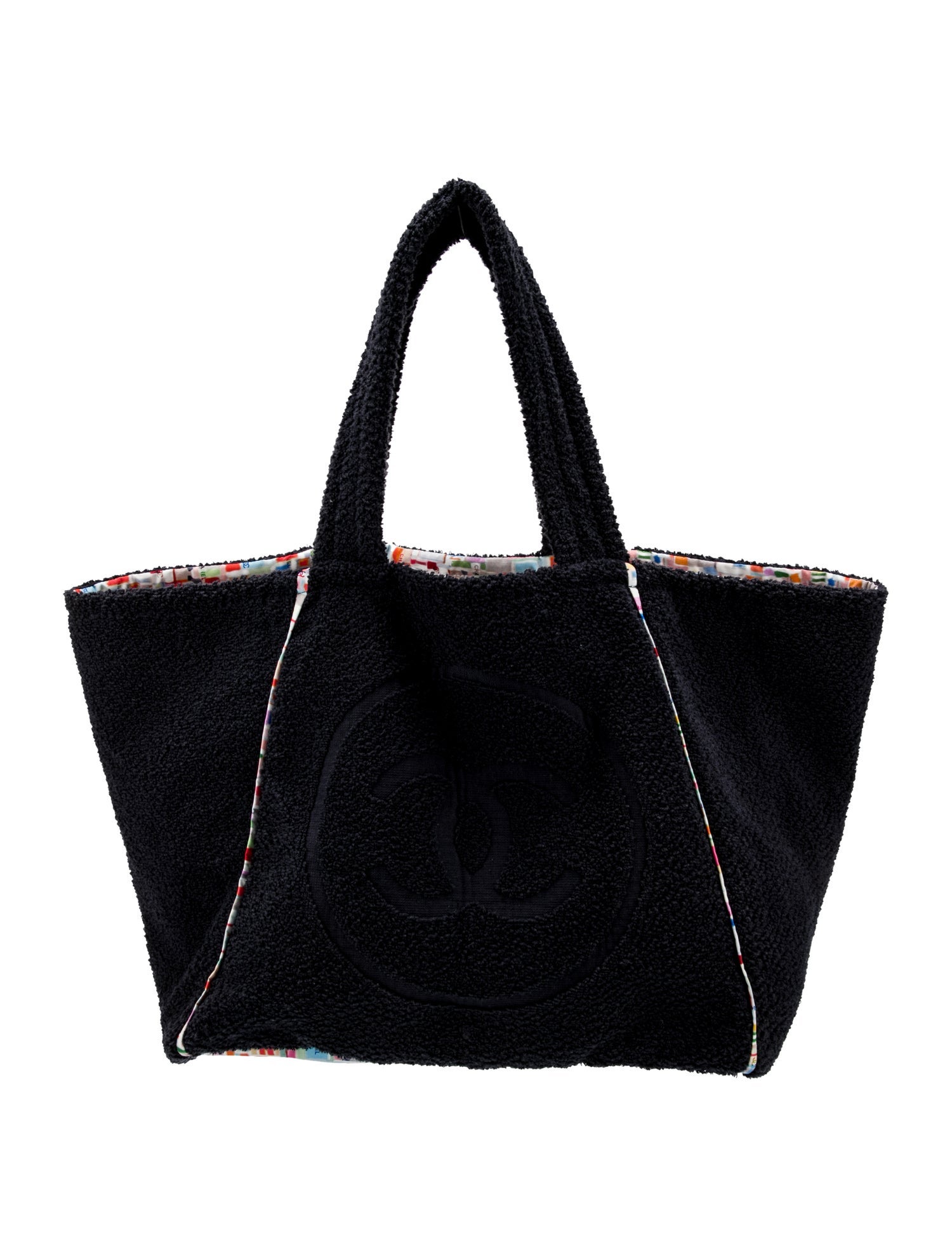 Chanel Coco Beach Reversible Terry Cloth Tote