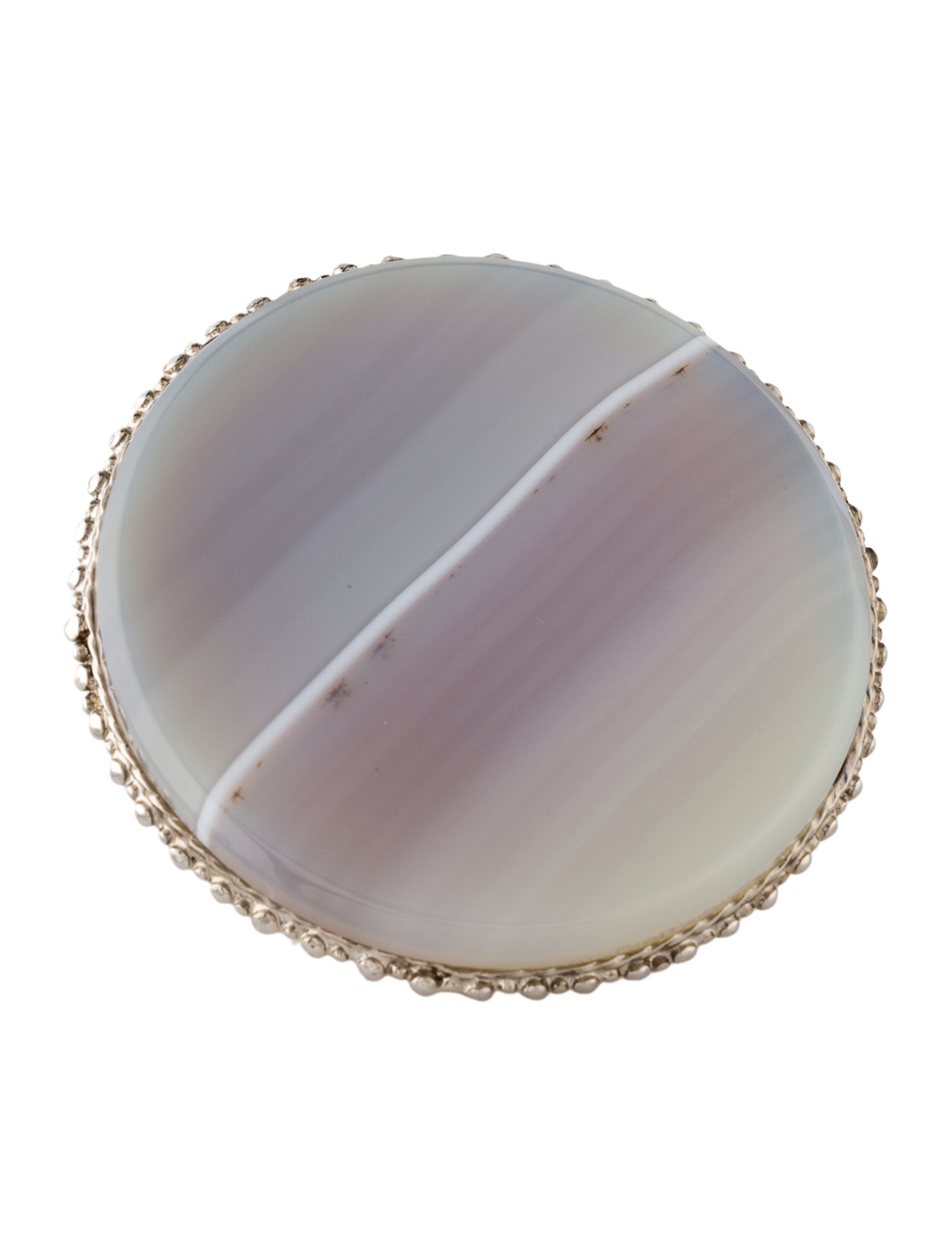 Chanel Purple Stone Cocktail Ring