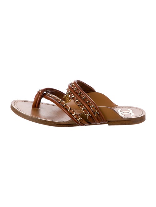 Chanel 2019 Interlocking CC Logo Slides