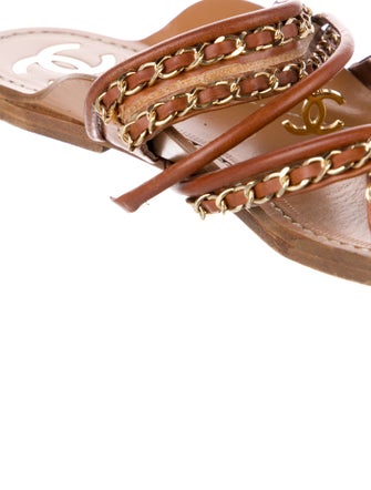 Chanel 2019 Interlocking CC Logo Slides