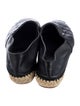 Chanel Interlocking CC Logo Lambskin Espadrilles