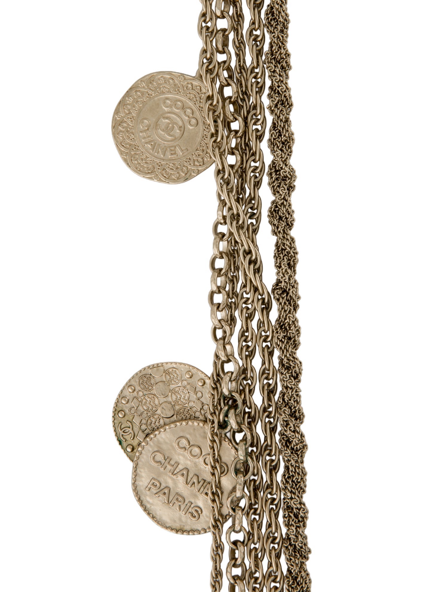 Chanel Paris-Dubai Medallion Multistrand Necklace