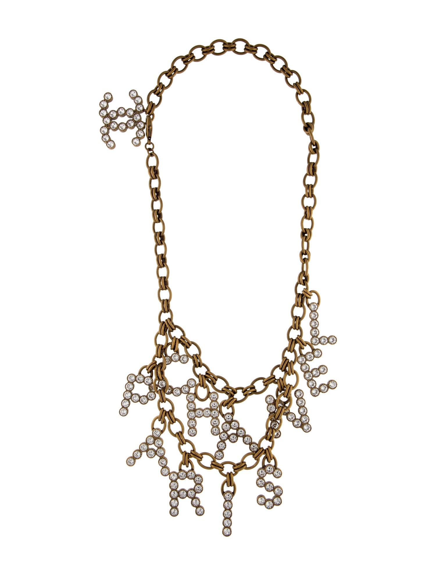 Chanel Strass City of Lights Necklace