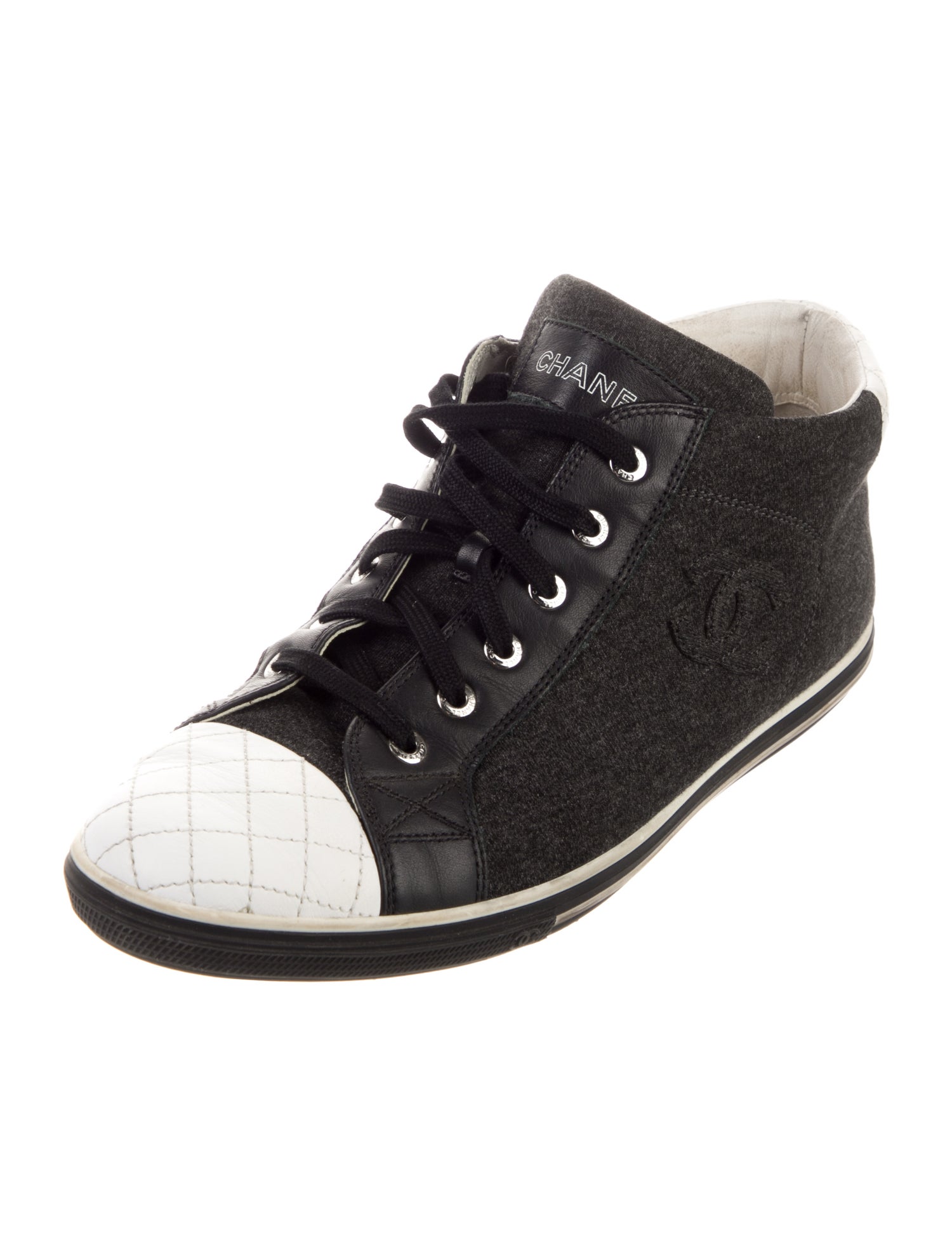 Chanel 2013 Interlocking CC Logo Sneakers