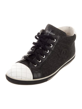 Chanel 2013 Interlocking CC Logo Sneakers