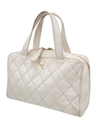 Chanel Surpique Bowler Bag