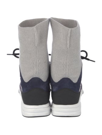 Chanel 2023 Interlocking CC Logo Sock Sneakers