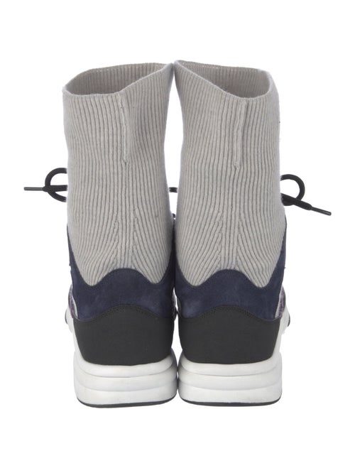 Chanel 2023 Interlocking CC Logo Sock Sneakers