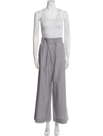 Chanel 2024 Plaid Print Pant Set