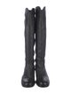 Chanel 2011 Interlocking CC Logo Riding Boots