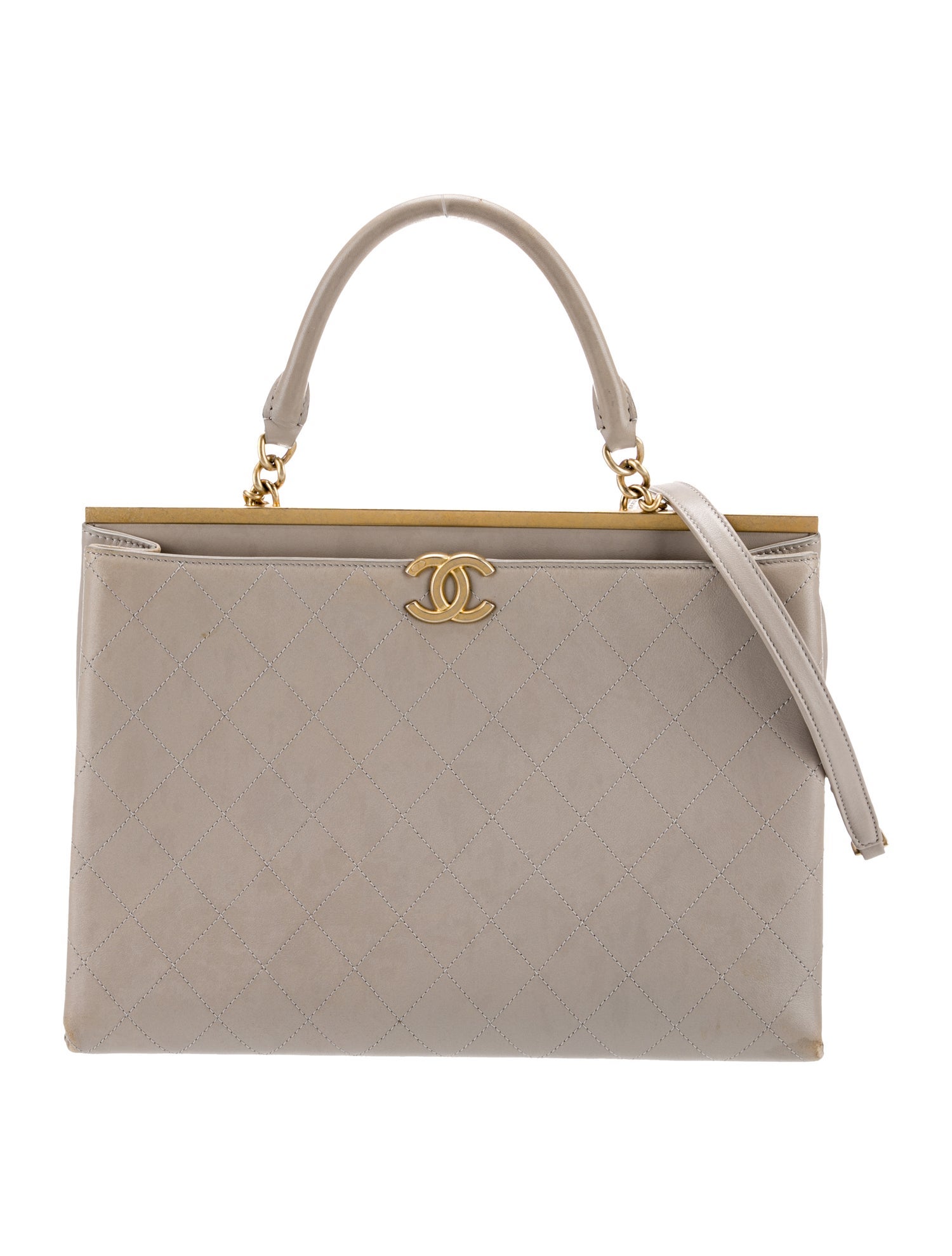 Chanel Large Coco Luxe Shopping Tote