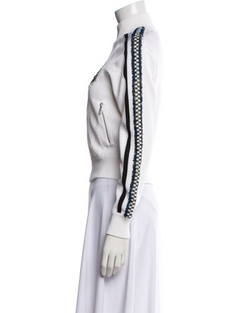 Chanel 2023 Graphic Print Bomber Jacket