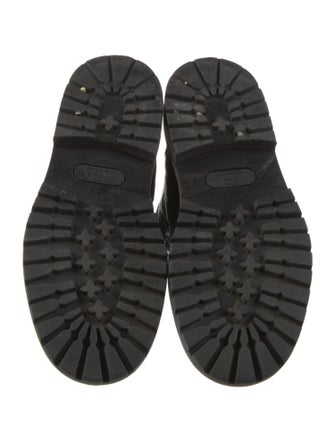 Chanel 2018 Interlocking CC Logo Combat Boots