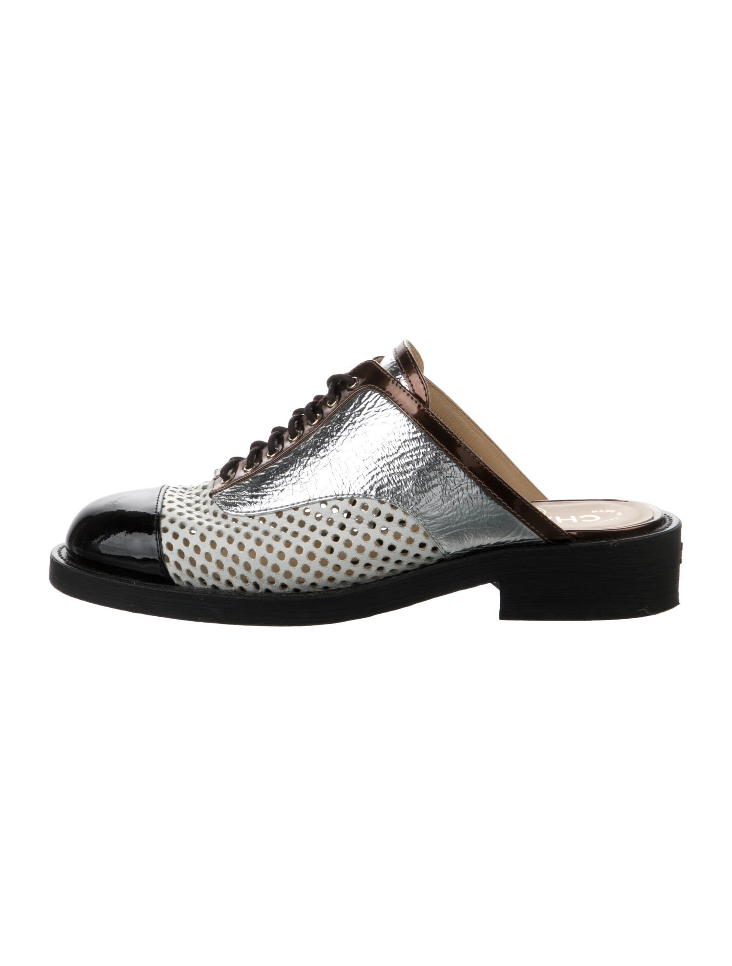 Chanel 2017 Interlocking CC Logo Mules