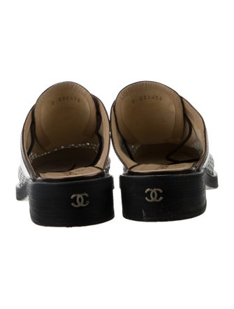 Chanel 2017 Interlocking CC Logo Mules