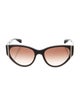 Chanel Interlocking CC Logo Cat-Eye Sunglasses