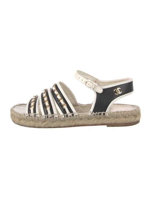 Chanel 2020 Interlocking CC Logo Espadrilles