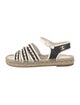 Chanel 2020 Interlocking CC Logo Espadrilles