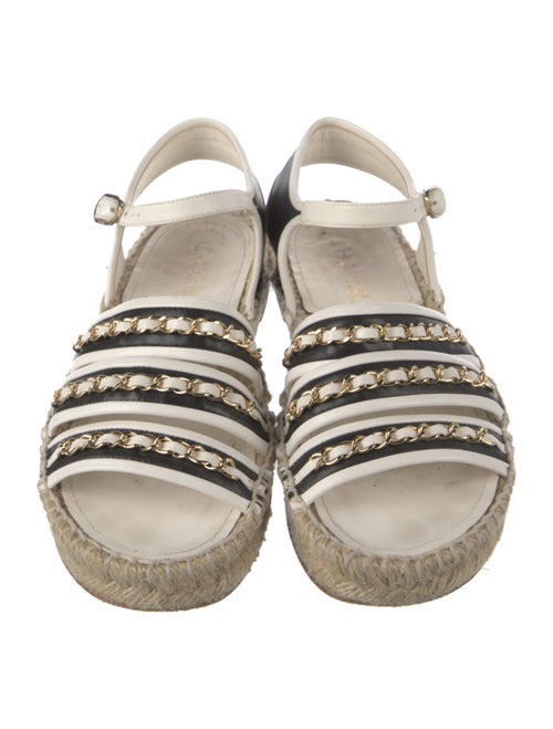 Chanel 2020 Interlocking CC Logo Espadrilles