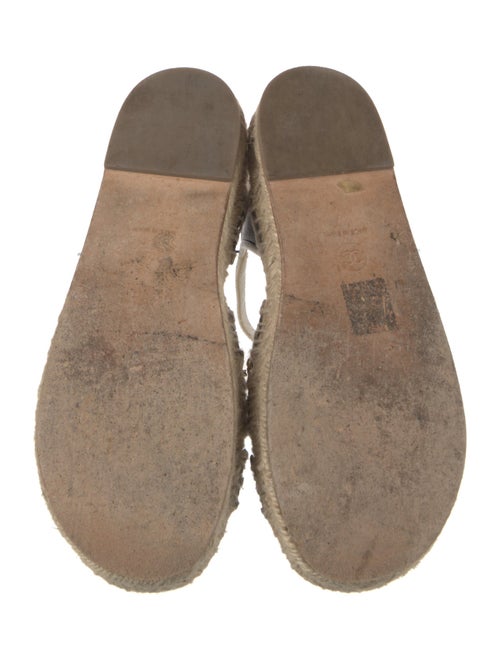 Chanel 2020 Interlocking CC Logo Espadrilles