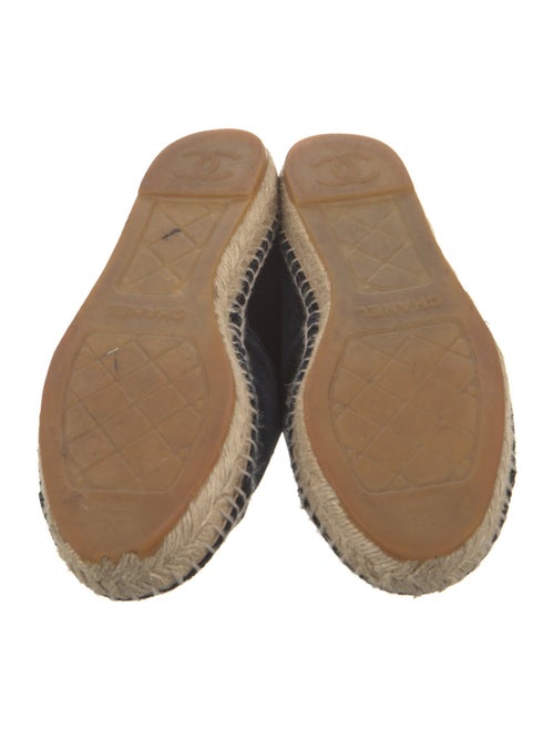 Chanel 2017 Interlocking CC Logo Espadrilles