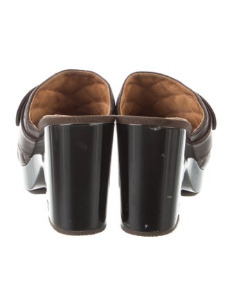 Chanel 2011 Interlocking CC Logo Mules