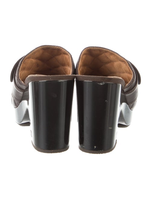 Chanel 2011 Interlocking CC Logo Mules