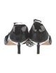 Chanel Interlocking CC Logo Leather Slingback Pumps