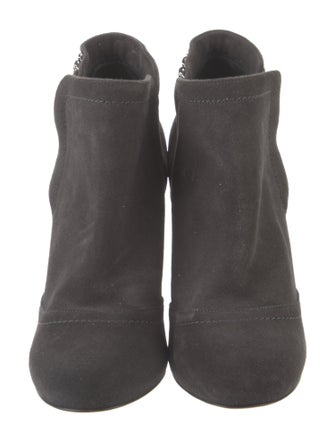 Chanel 2014 Interlocking CC Logo Boots