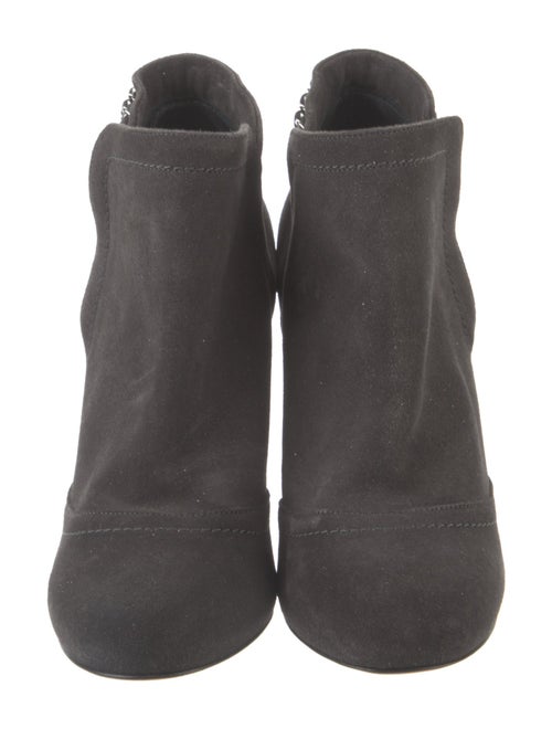 Chanel 2014 Interlocking CC Logo Boots