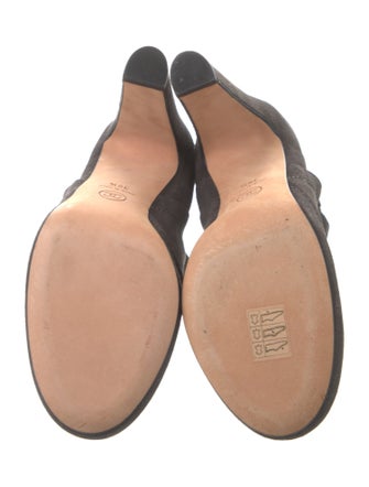 Chanel 2014 Interlocking CC Logo Boots