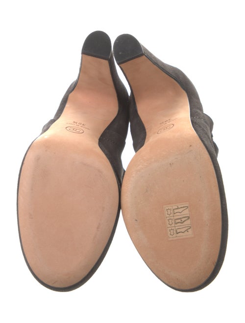 Chanel 2014 Interlocking CC Logo Boots