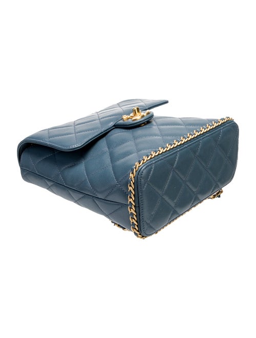 Chanel 2023 Camellia Chain Around Backpack