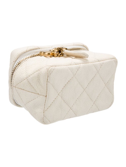 Chanel Mini Top Handle Vanity w/ Chain