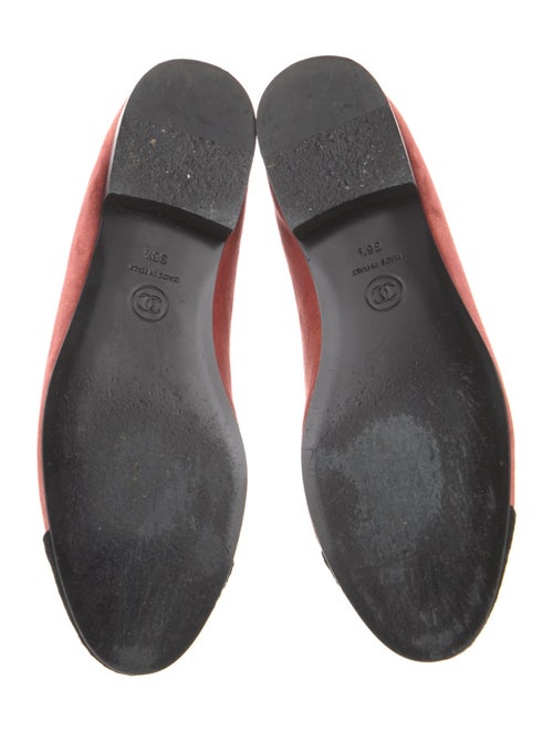 Chanel 2024 Interlocking CC Logo Ballet Flats