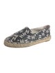 Chanel Interlocking CC Logo Leather Espadrilles
