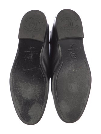 Chanel 2023 Interlocking CC Logo Loafers