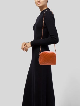 Chanel Quilted Camera Bag