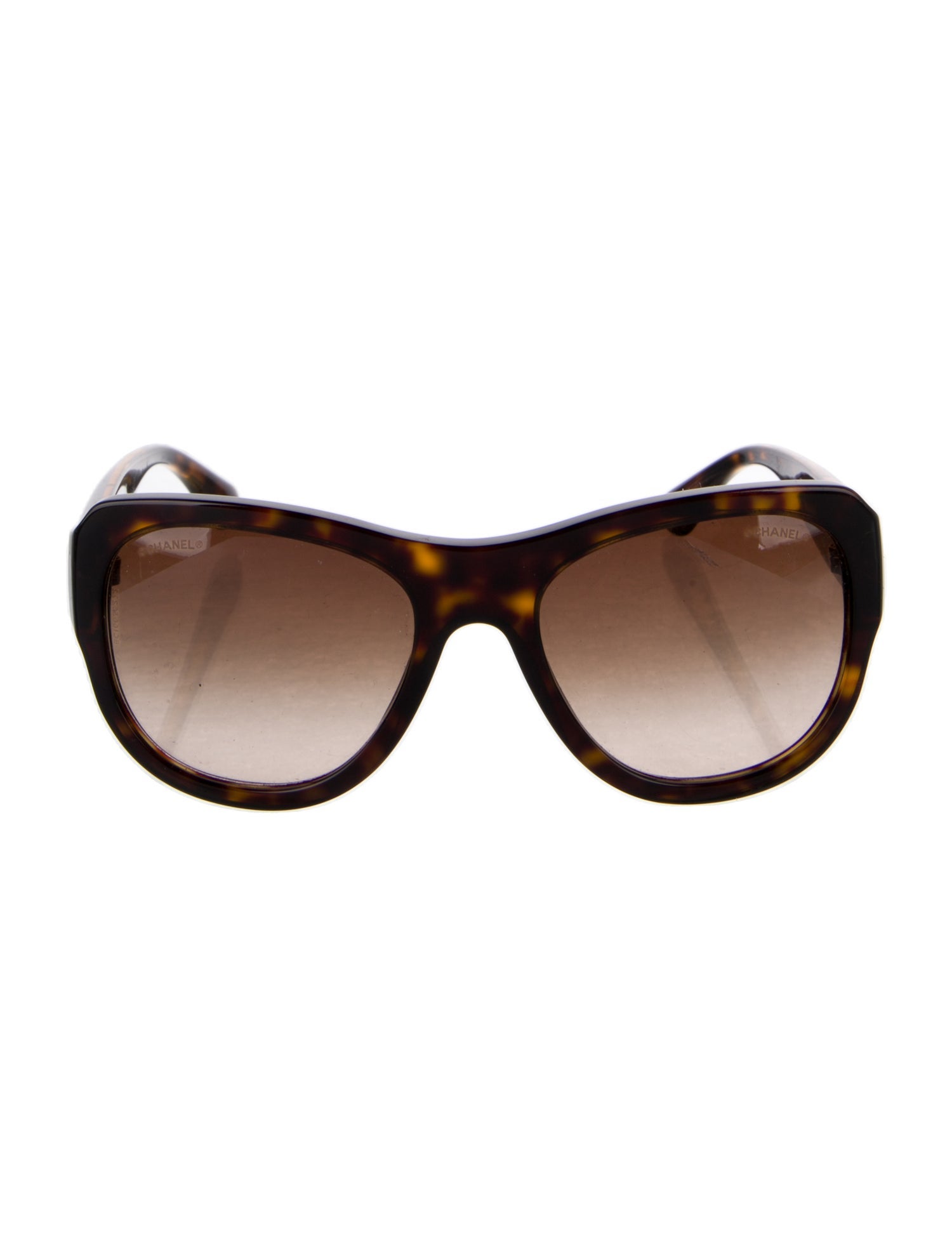 Chanel Shield Gradient Sunglasses