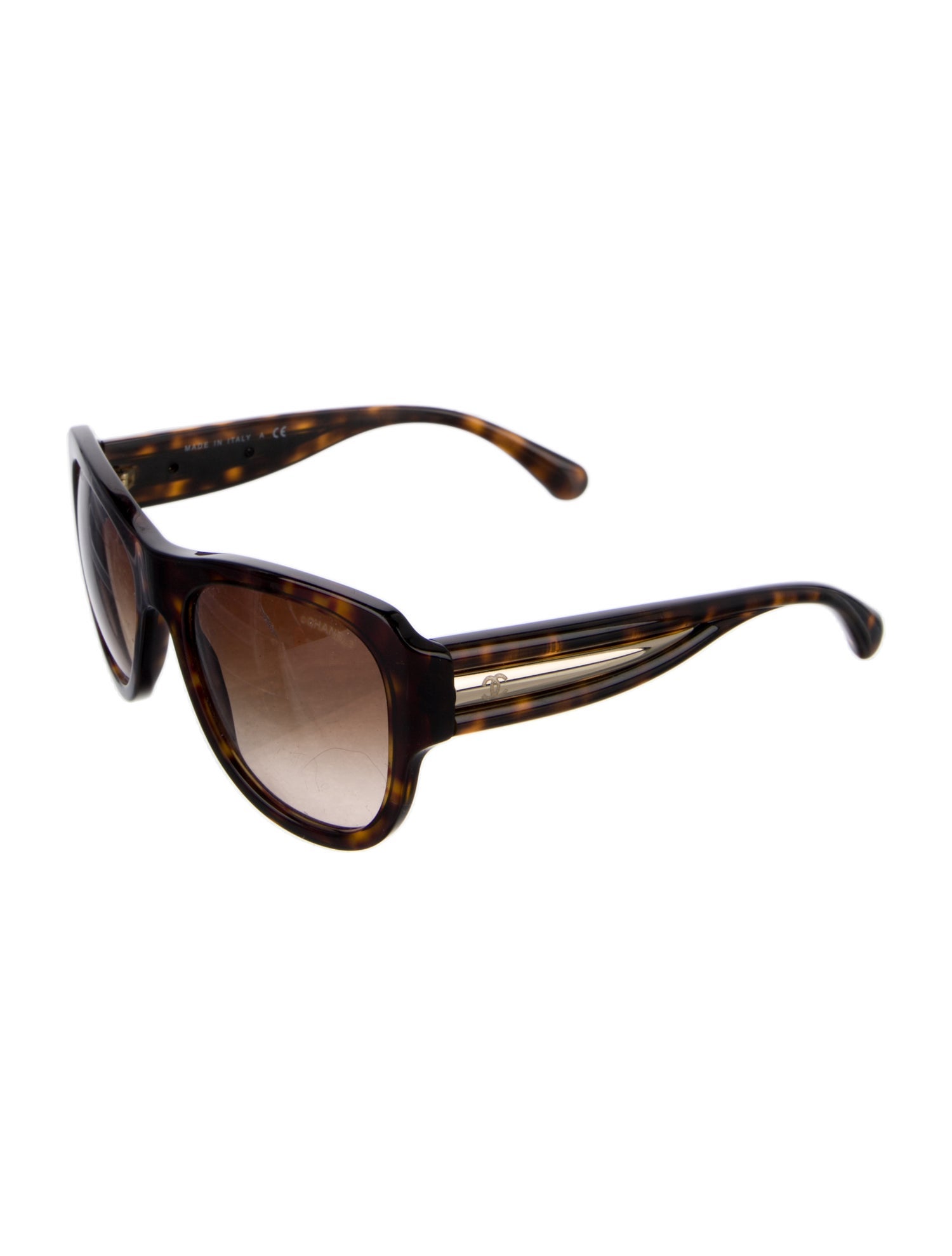 Chanel Shield Gradient Sunglasses